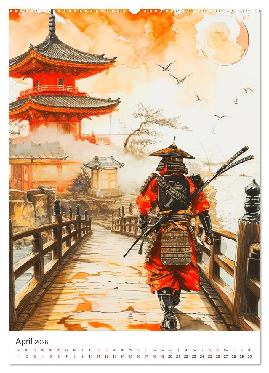 Bild: 9783516272710 | Japan. Impressionen im Aquarell-Stil (Wandkalender 2026 DIN A2...
