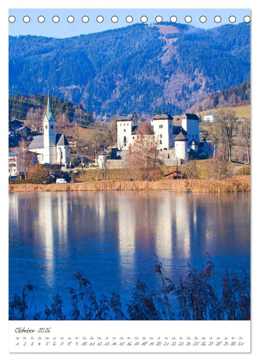 Bild: 9783516412710 | Der schöne Pongau (Tischkalender 2026 DIN A5 hoch), CALVENDO...