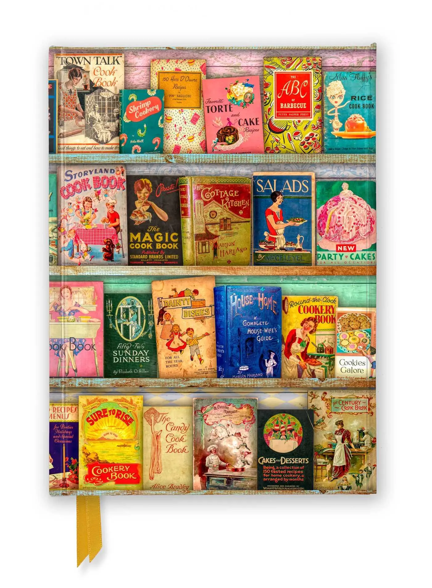 Cover: 9781804172810 | Aimee Stewart: Vintage Cook Book Library (Foiled Journal) | Publishing