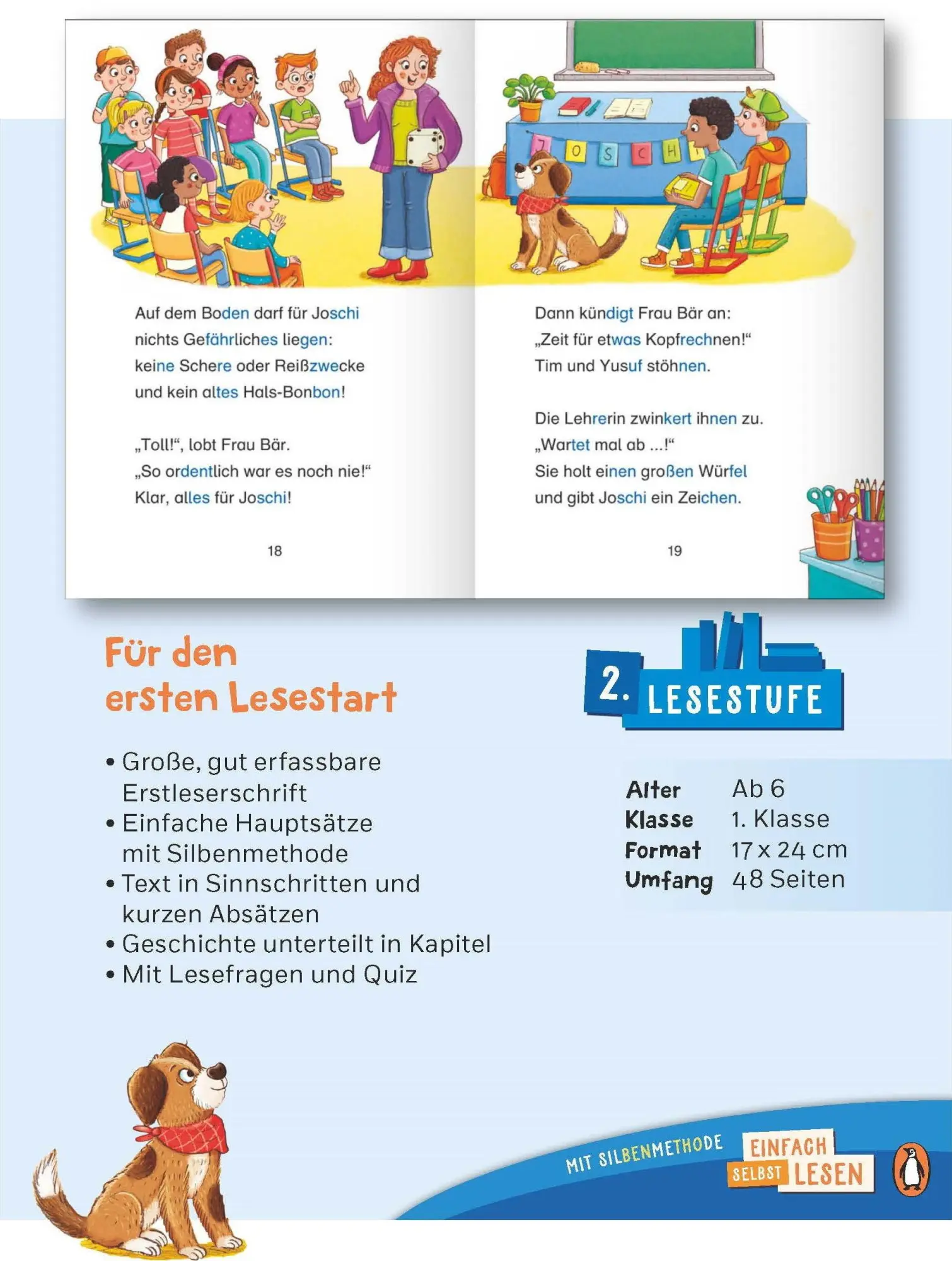 Bild: 9783328302810 | Eine Klasse mit Wuff - Joschis erster Schulausflug | Katja Reider