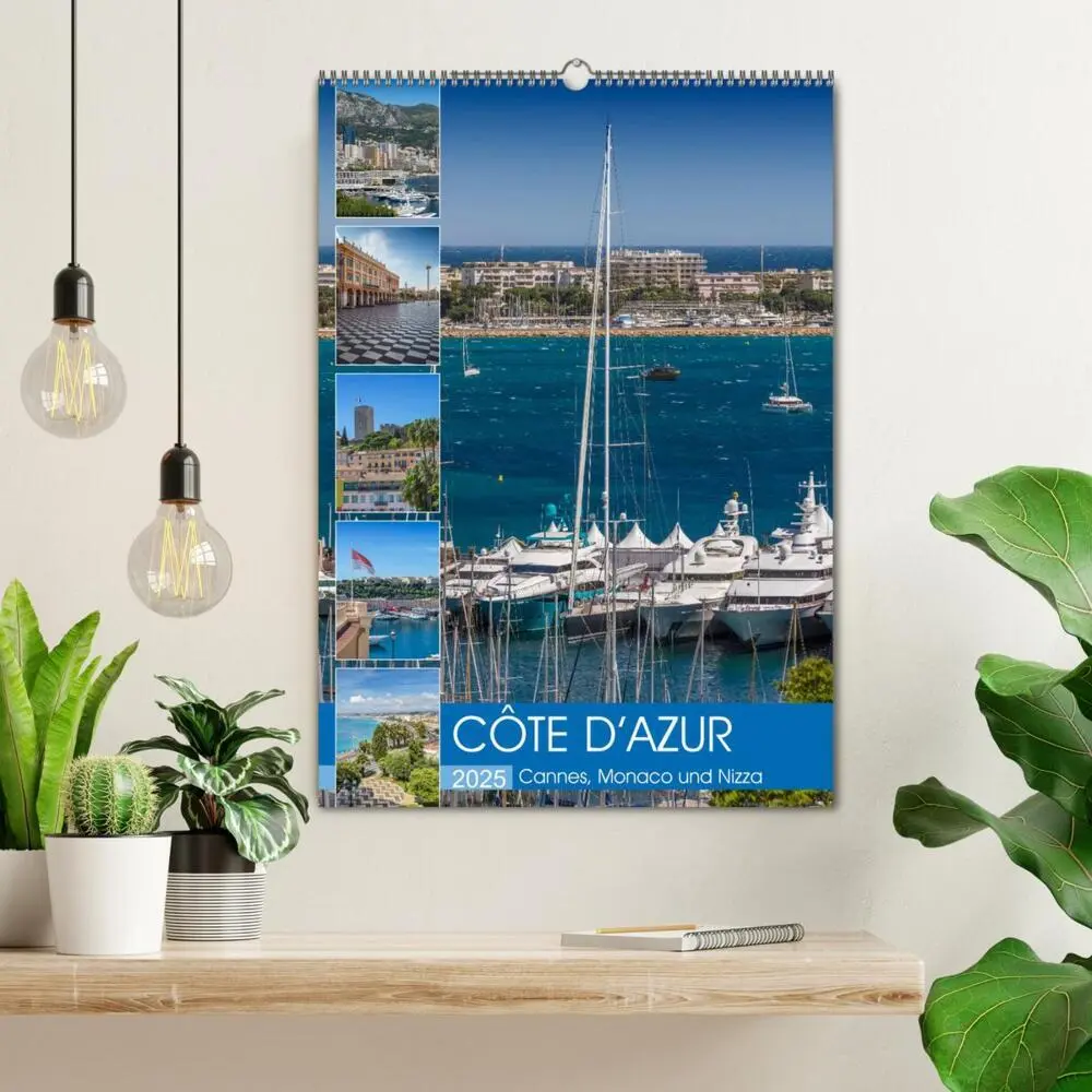 Bild: 9783457002810 | CÔTE D'AZUR Cannes, Monaco und Nizza (Wandkalender 2025 DIN A2...