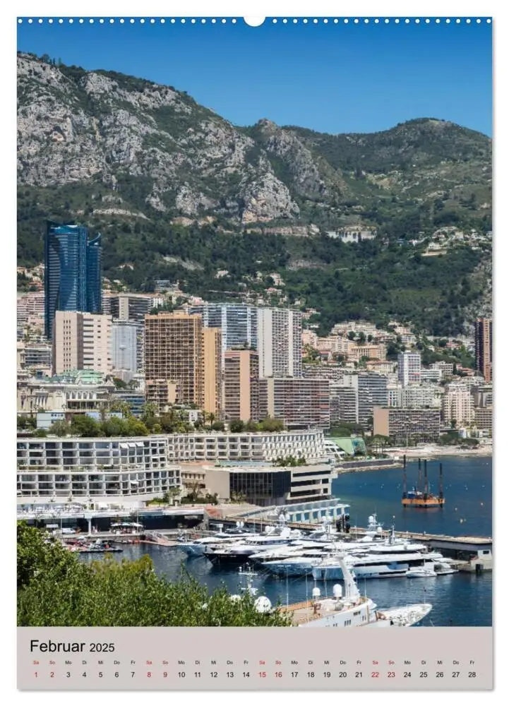 Bild: 9783457002810 | CÔTE D'AZUR Cannes, Monaco und Nizza (Wandkalender 2025 DIN A2...
