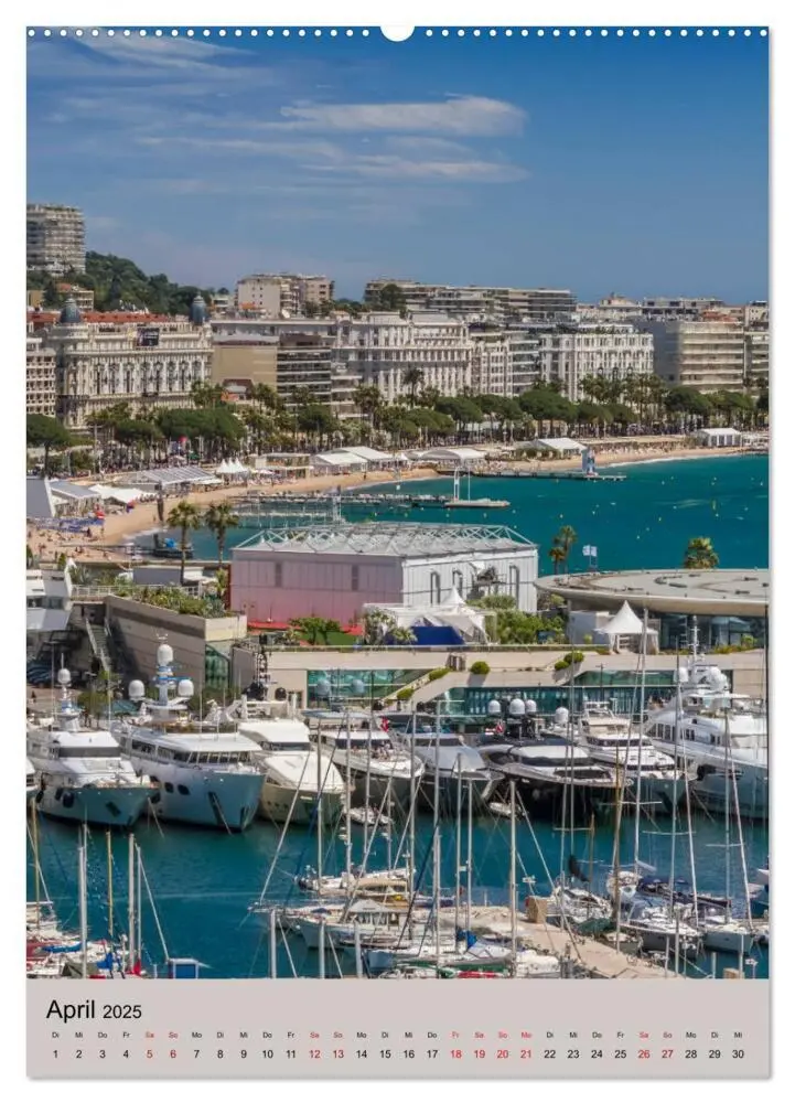 Bild: 9783457002810 | CÔTE D'AZUR Cannes, Monaco und Nizza (Wandkalender 2025 DIN A2...