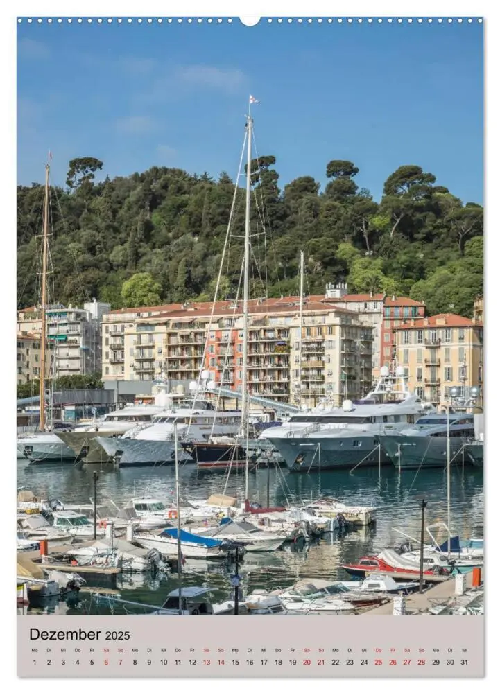 Bild: 9783457002810 | CÔTE D'AZUR Cannes, Monaco und Nizza (Wandkalender 2025 DIN A2...