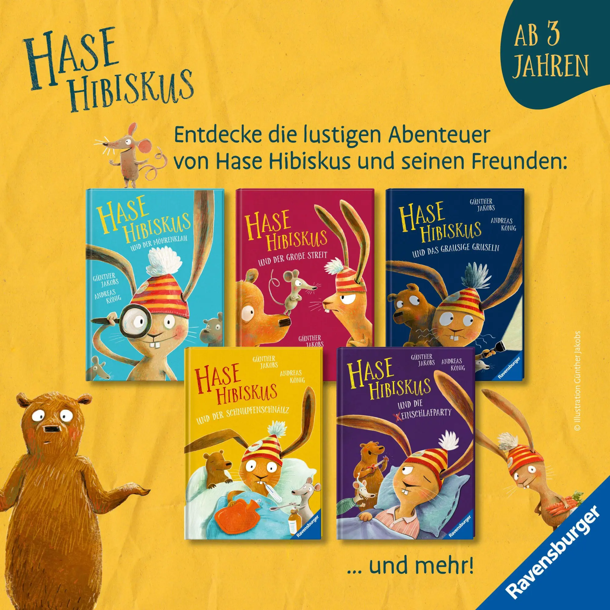 Bild: 9783473462810 | Hase Hibiskus und das Weihnachtstier | Andreas König | Buch | 32 S.