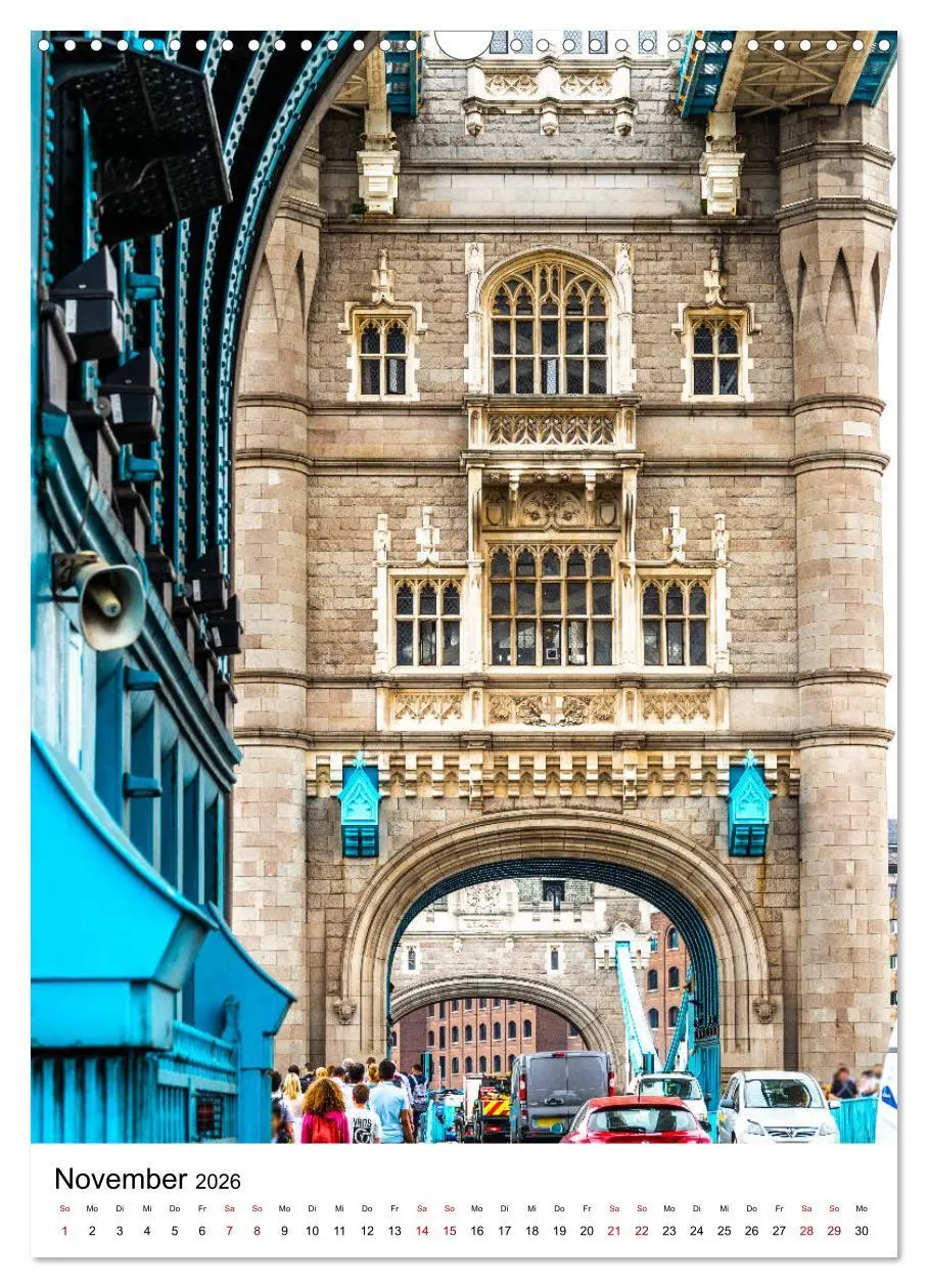 Bild: 9783516402810 | London, mal anders (Wandkalender 2026 DIN A3 hoch), CALVENDO...