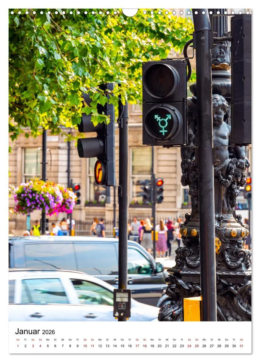 Bild: 9783516402810 | London, mal anders (Wandkalender 2026 DIN A3 hoch), CALVENDO...