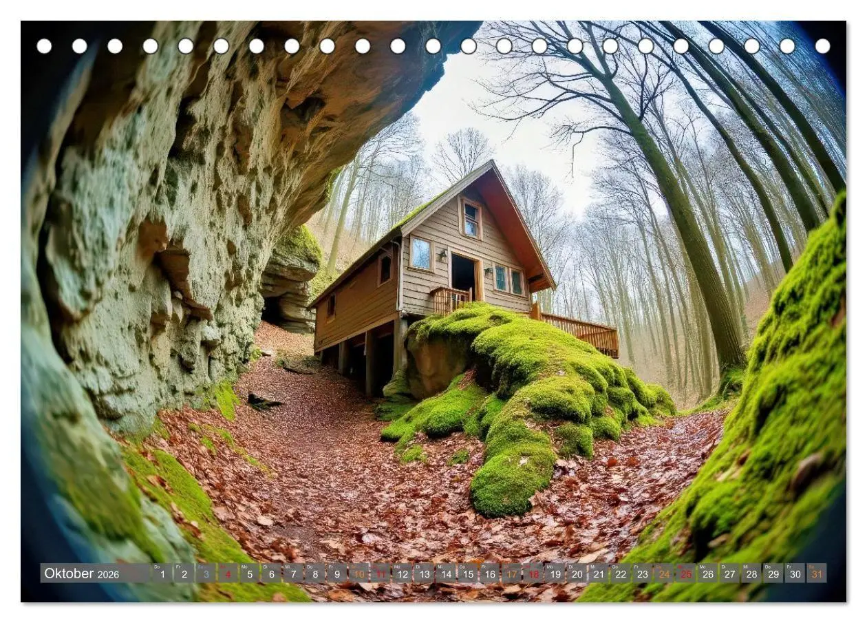 Bild: 9783516712810 | Fisheye Fotografie (Tischkalender 2026 DIN A5 quer), CALVENDO...