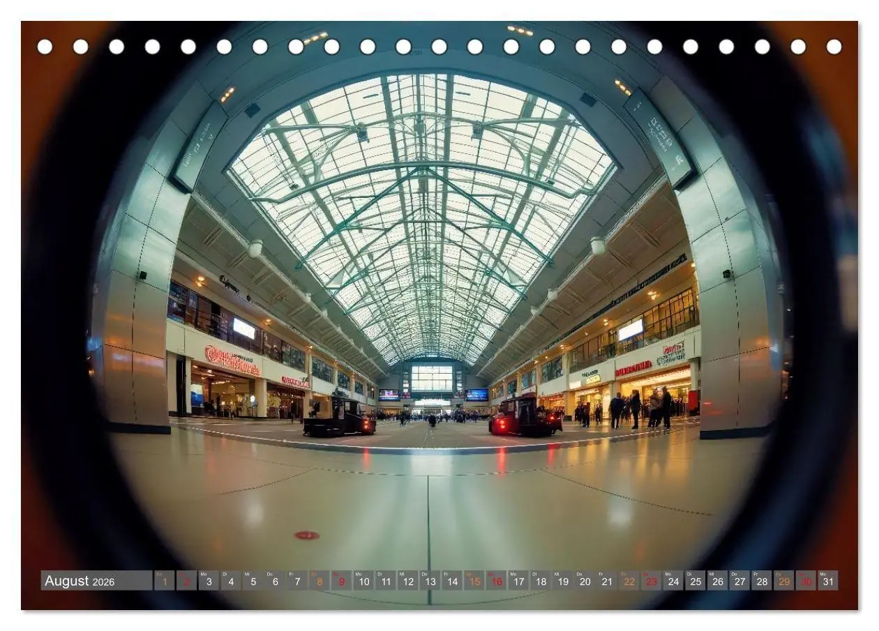 Bild: 9783516712810 | Fisheye Fotografie (Tischkalender 2026 DIN A5 quer), CALVENDO...