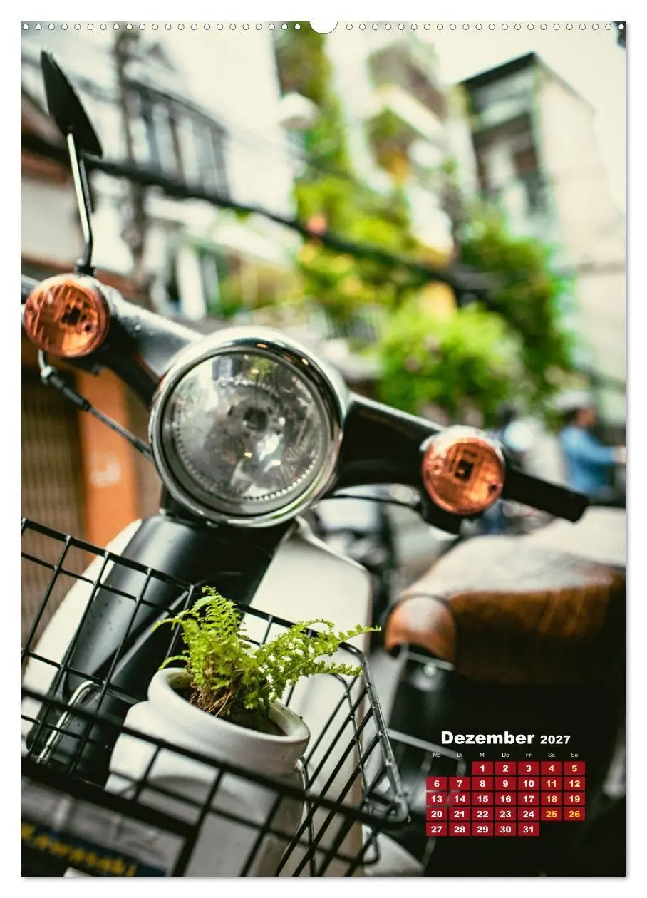 Bild: 9783569282810 | Die Liebe zur Vespa (hochwertiger Premium Wandkalender 2027 DIN A2...