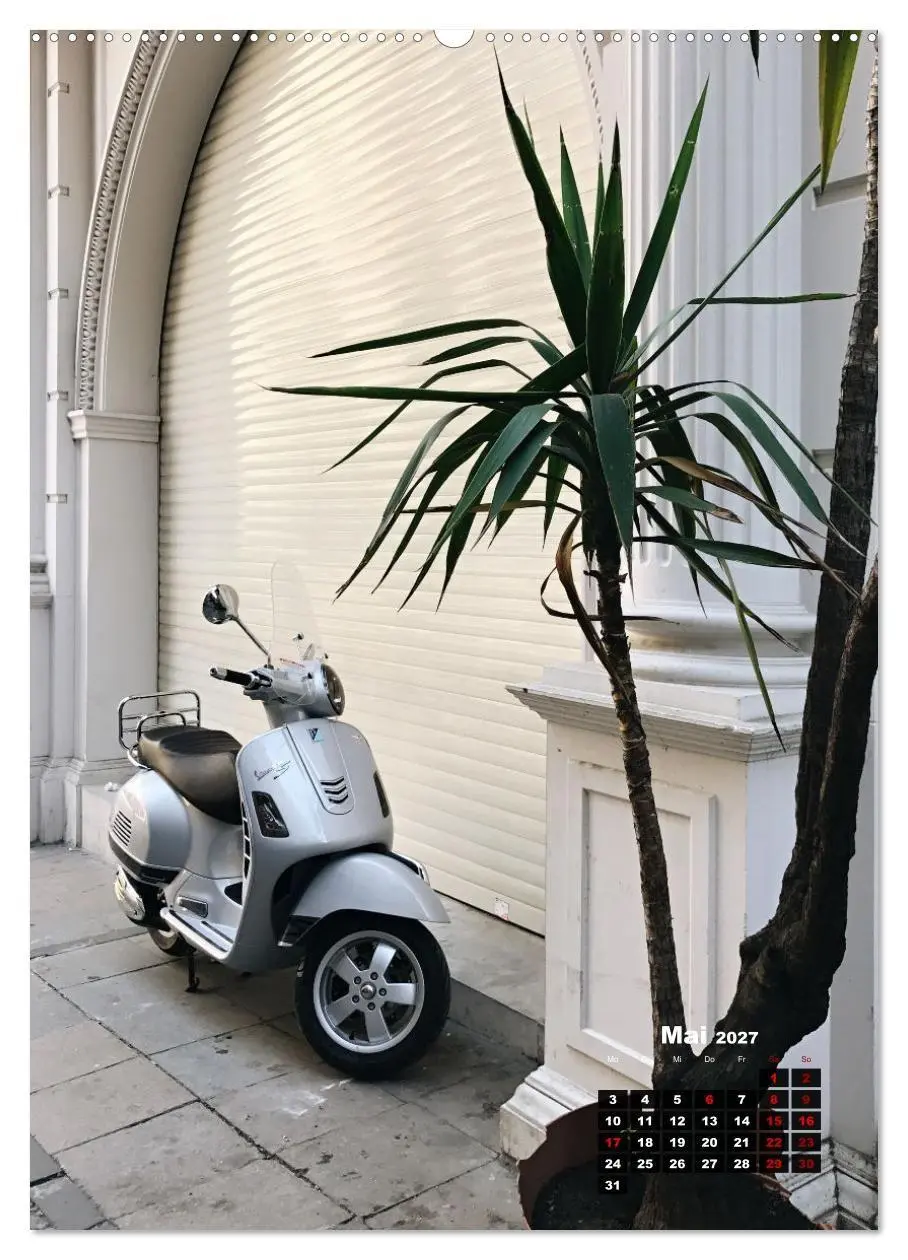 Bild: 9783569282810 | Die Liebe zur Vespa (hochwertiger Premium Wandkalender 2027 DIN A2...