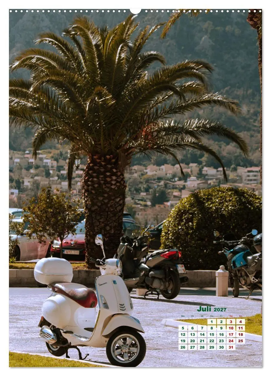 Bild: 9783569282810 | Die Liebe zur Vespa (hochwertiger Premium Wandkalender 2027 DIN A2...