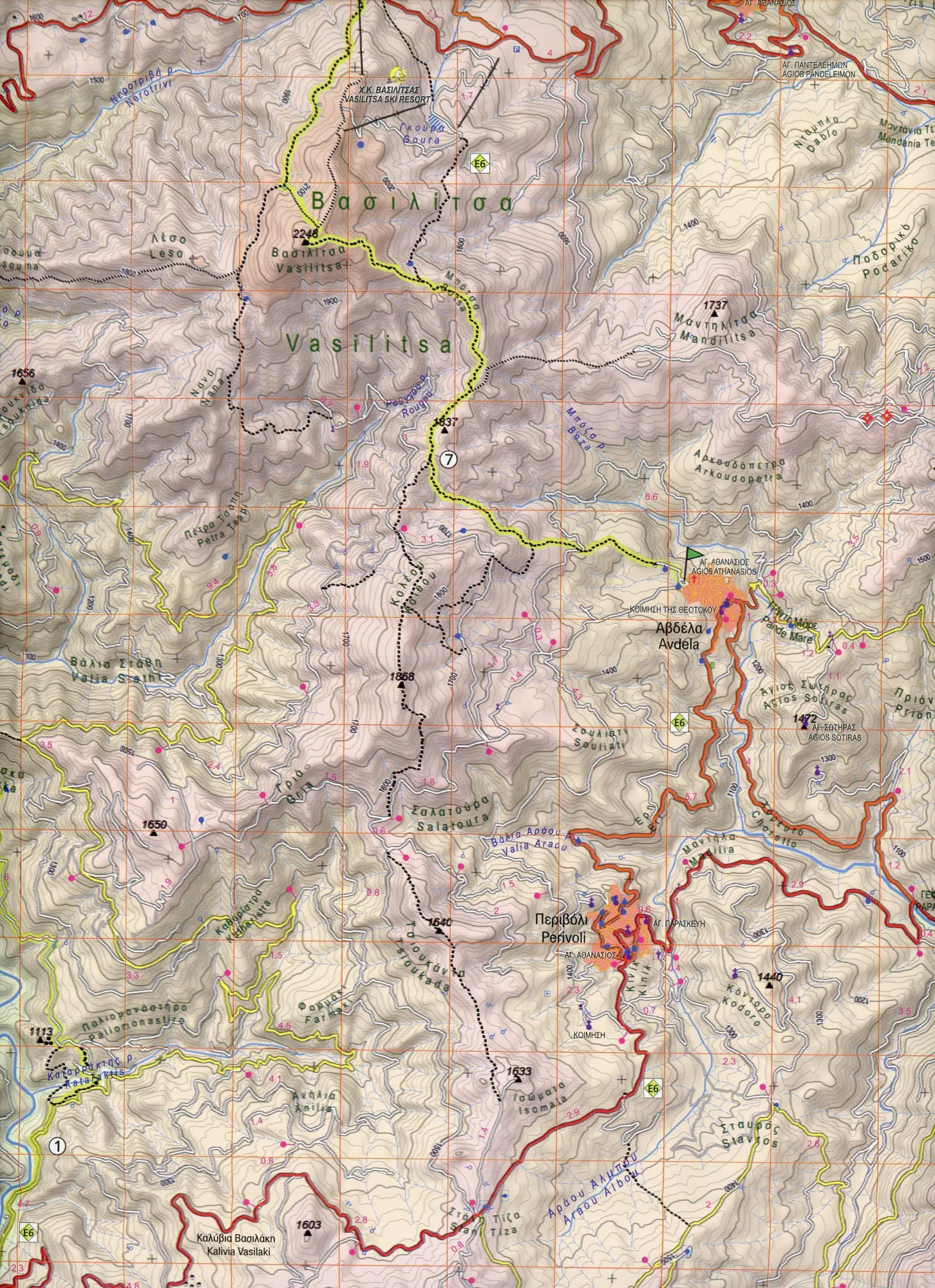 Bild: 9789609412810 | 3.1 Zagori - Valia Kalda | Wanderkarte | (Land-)Karte | Englisch
