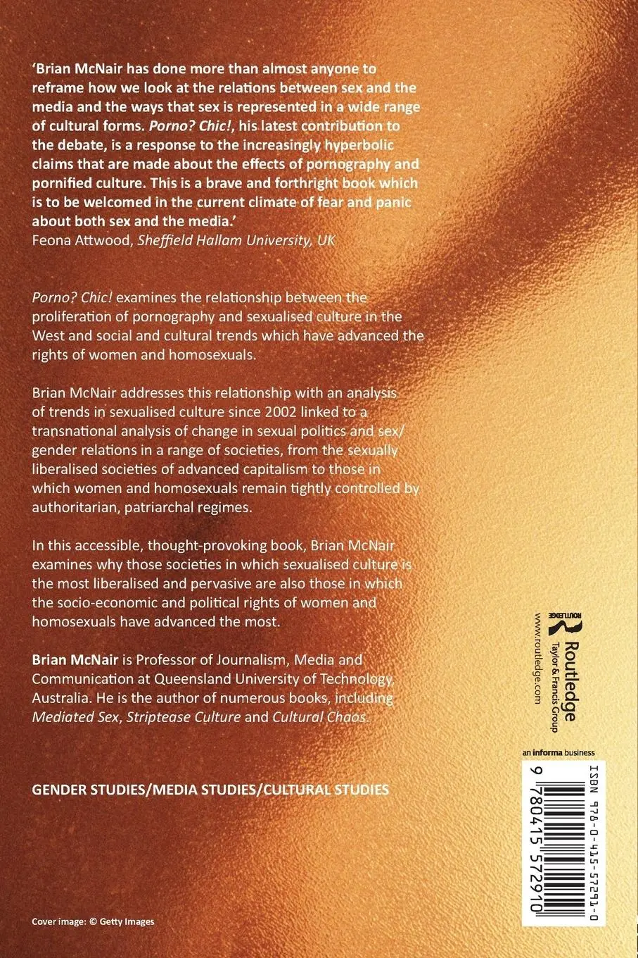 Rückseite: 9780415572910 | Porno? Chic! | Brian Mcnair | Taschenbuch | Einband - flex.(Paperback)
