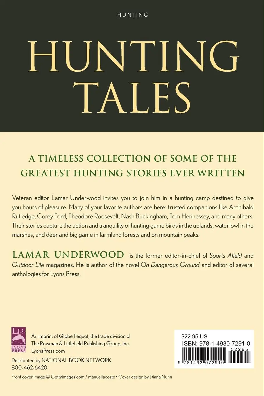 Rückseite: 9781493072910 | Hunting Tales | Lamar Underwood | Taschenbuch | Englisch | 2024