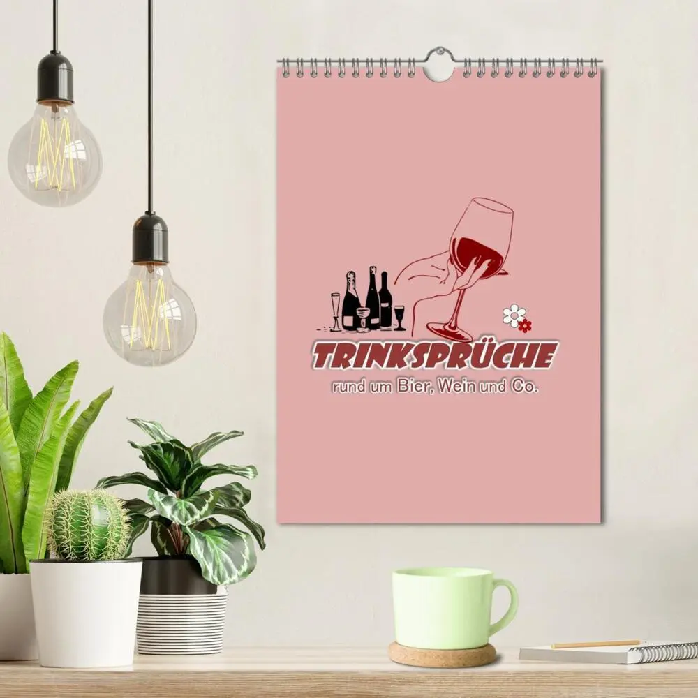 Bild: 9783435902910 | TRINKSPRÜCHE rund um Bier, Wein und Co. ... (Wandkalender 2025 DIN...
