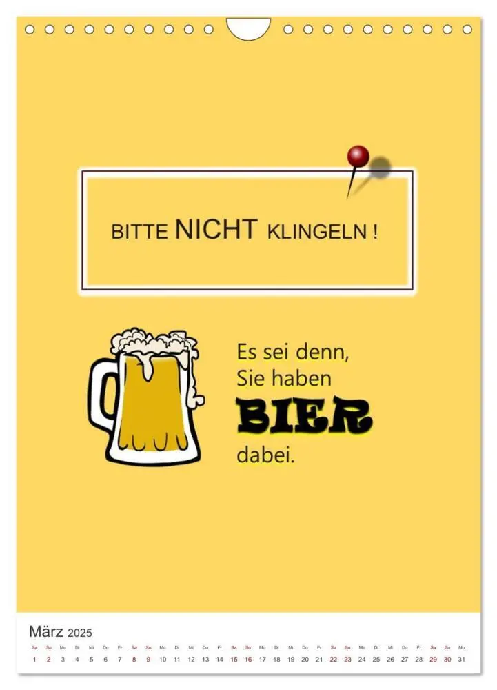 Bild: 9783435902910 | TRINKSPRÜCHE rund um Bier, Wein und Co. ... (Wandkalender 2025 DIN...