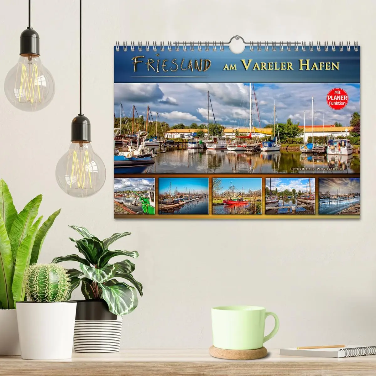 Bild: 9783516182910 | Friesland - am Vareler Hafen (Wandkalender 2026 DIN A4 quer),...
