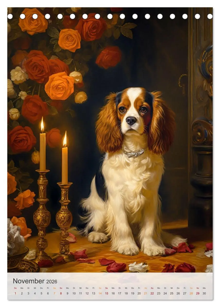 Bild: 9783516322910 | Cavalier King Charles Spaniel (Tischkalender 2026 DIN A5 hoch),...