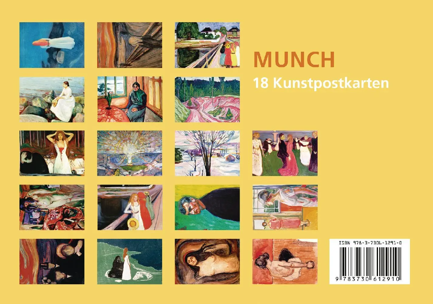 Bild: 9783730612910 | Postkarten-Set Edvard Munch | Edvard Munch | Taschenbuch | 20 S.