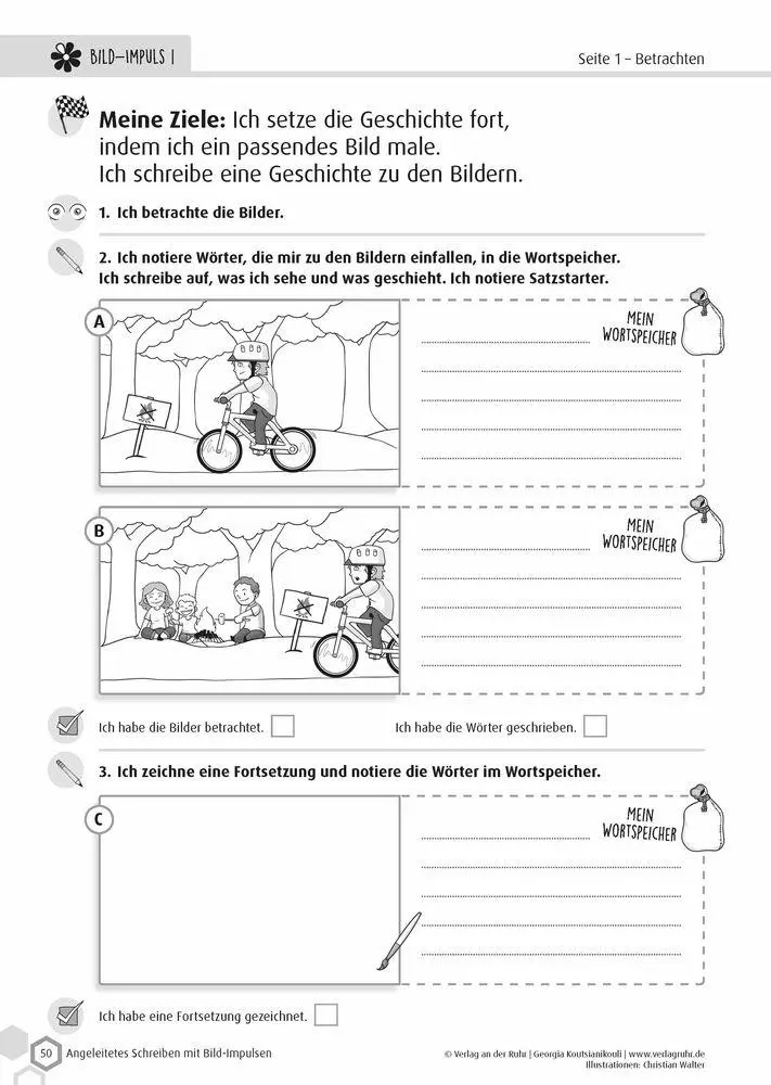 Bild: 9783834662910 | Angeleitetes Schreiben mit Bild-Impulsen | Georgia Koutsianikouli