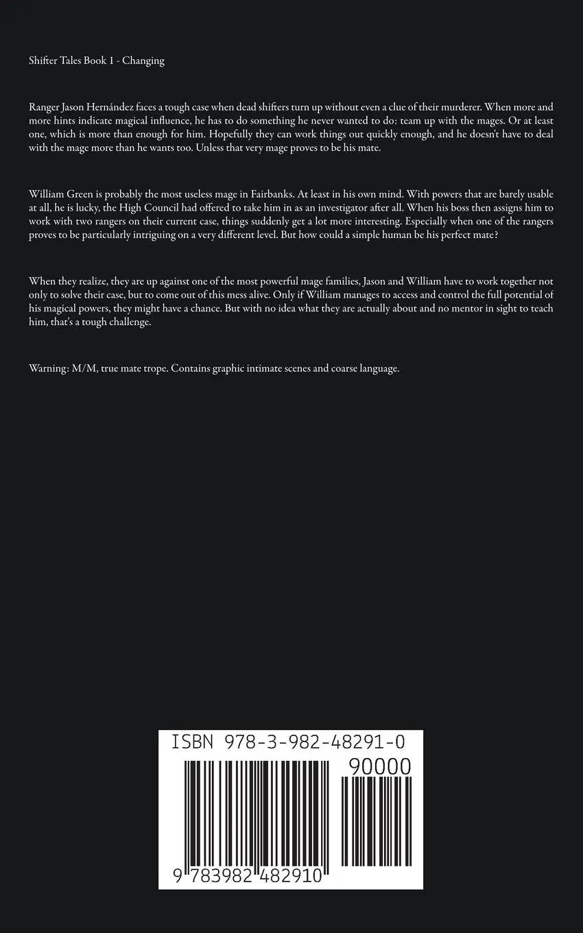 Rückseite: 9783982482910 | Changing | Luca Francke | Taschenbuch | Kartoniert / Broschiert | 2022