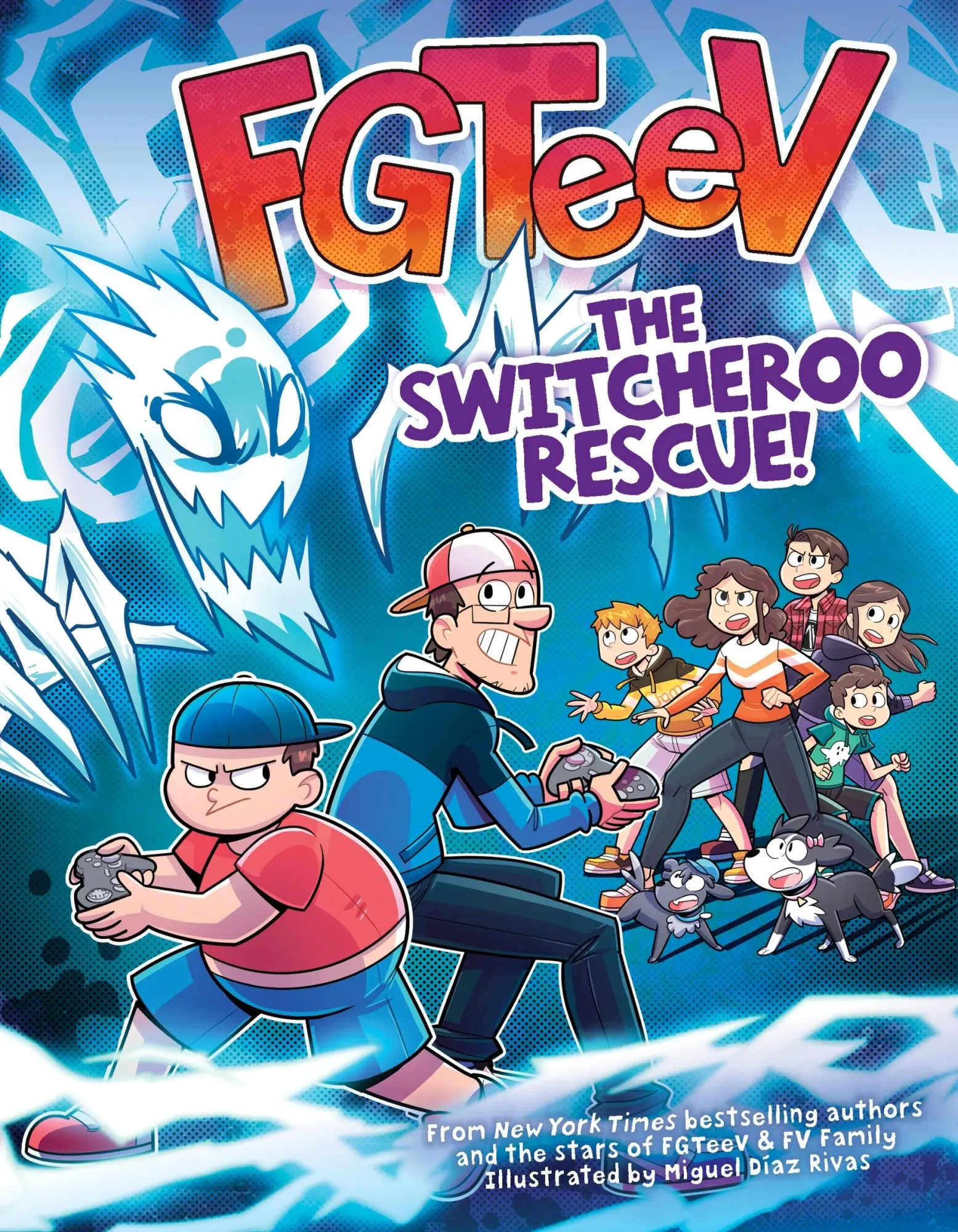 Cover: 9780063093010 | Fgteev: The Switcheroo Rescue! | A Graphic Novel | Fgteev | Buch