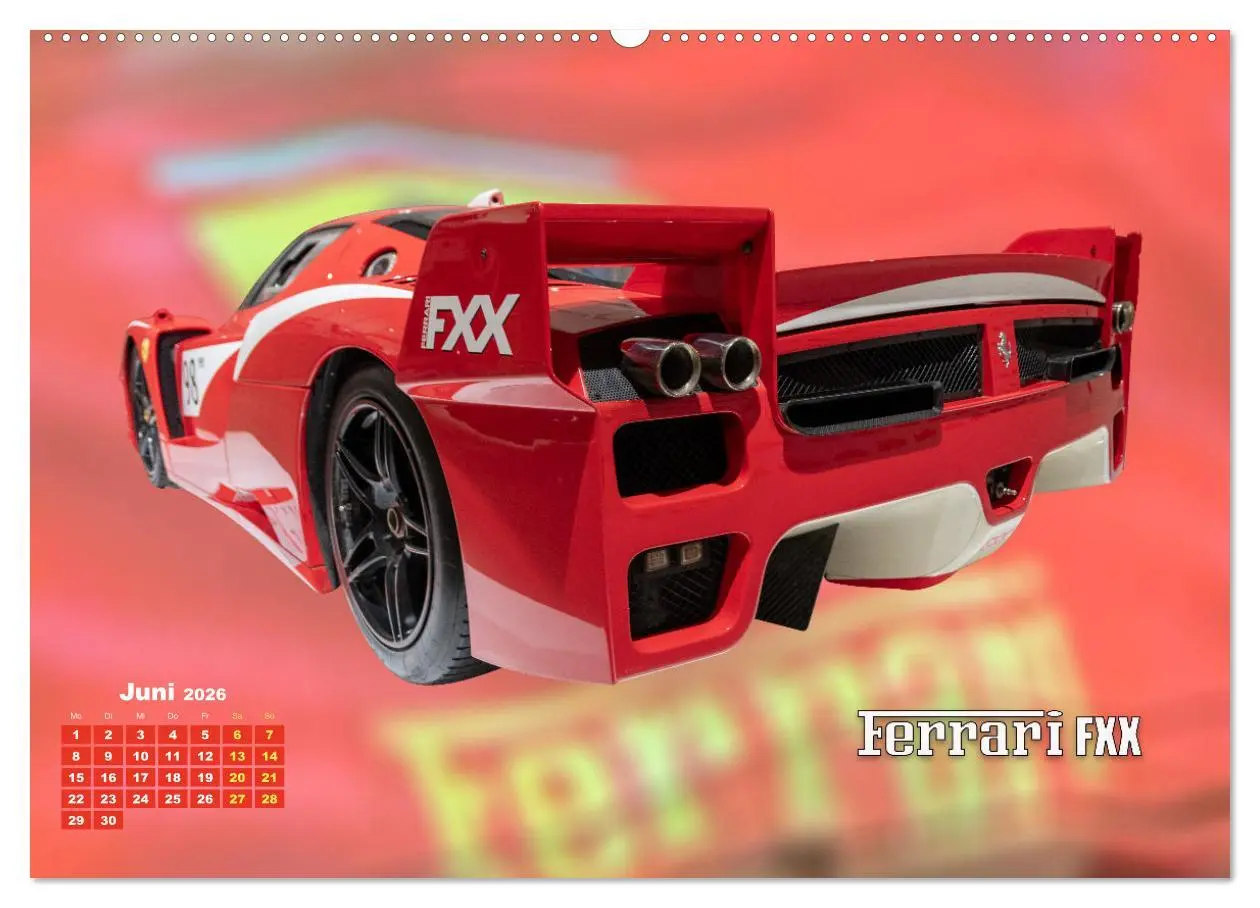 Bild: 9783457503010 | Ferrari - Synonym für Motorsport (Wandkalender 2026 DIN A2 quer),...