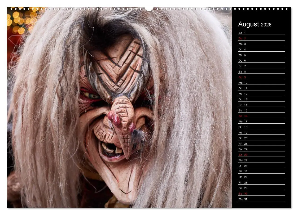 Bild: 9783457743010 | Krampus Kalender 2026 (Wandkalender 2026 DIN A2 quer), CALVENDO...