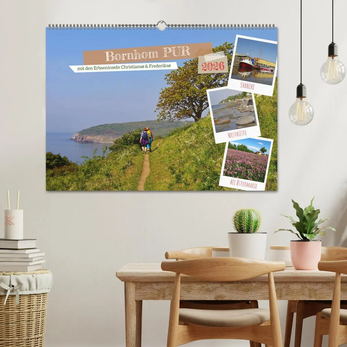 Bild: 9783516213010 | Bornholm Pur (Wandkalender 2026 DIN A2 quer), CALVENDO Monatskalender