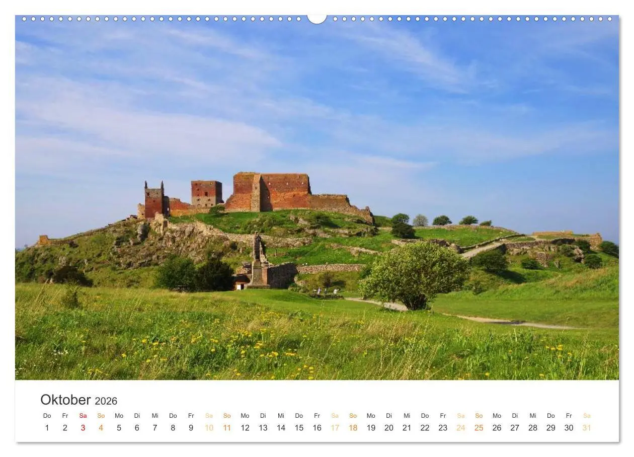 Bild: 9783516213010 | Bornholm Pur (Wandkalender 2026 DIN A2 quer), CALVENDO Monatskalender