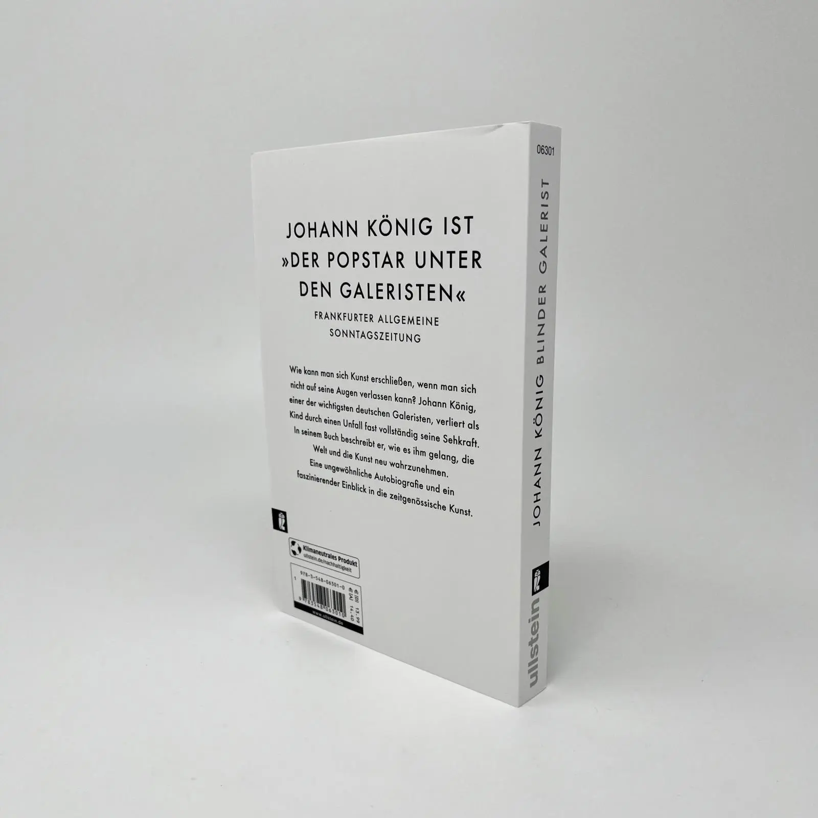 Bild: 9783548063010 | Blinder Galerist | Johann König (u. a.) | Taschenbuch | 176 S. | 2022