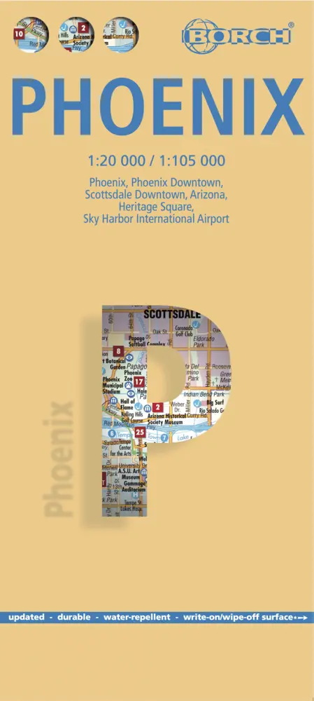 Cover: 9783866093010 | Borch Map Phoenix | (Land-)Karte | Mehrfarbendruck. Gefalzt | 2 S.