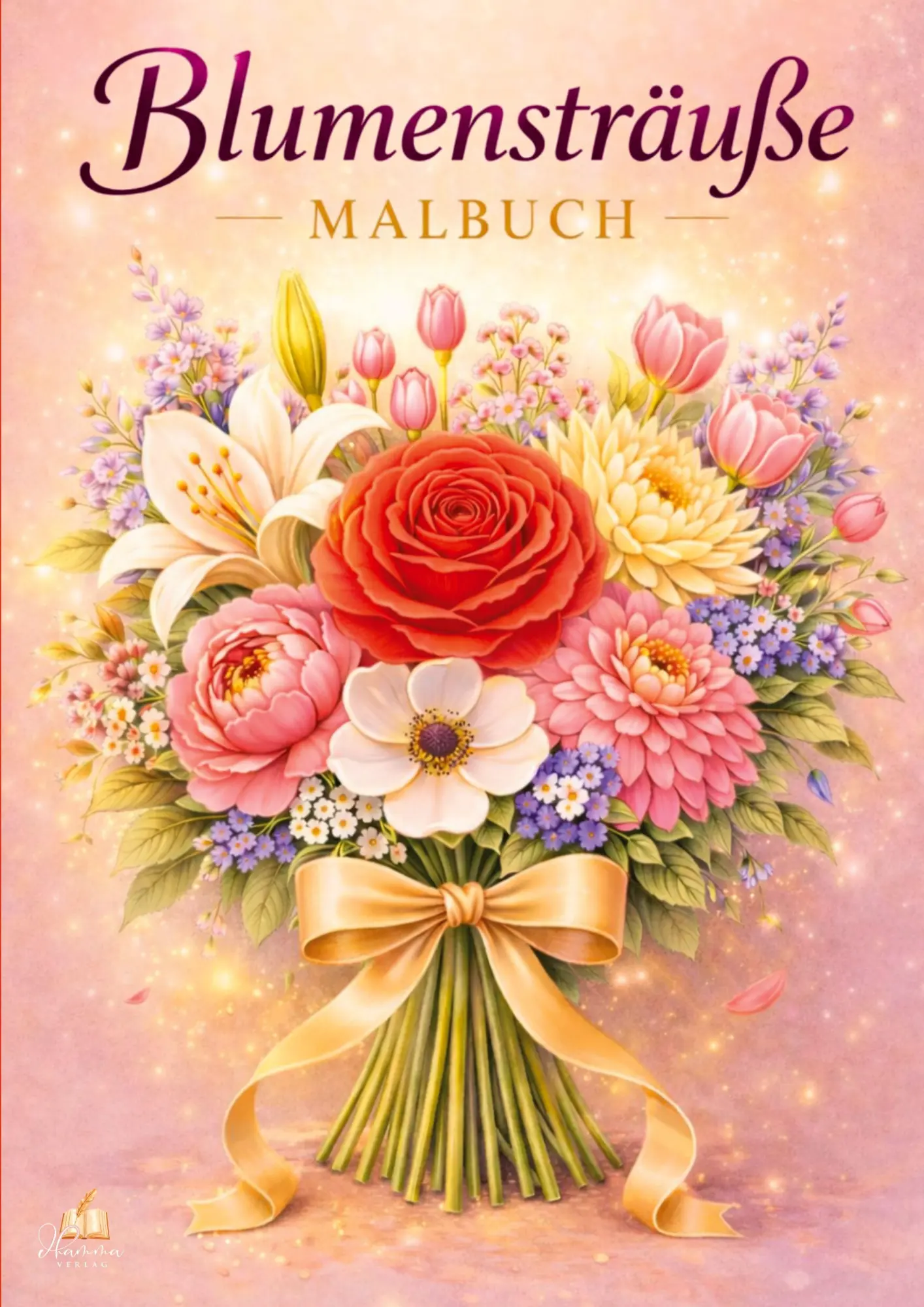 Cover: 9783986573010 | Blumensträuße - Blumen Malbuch für Erwachsene mit 50 schönen...