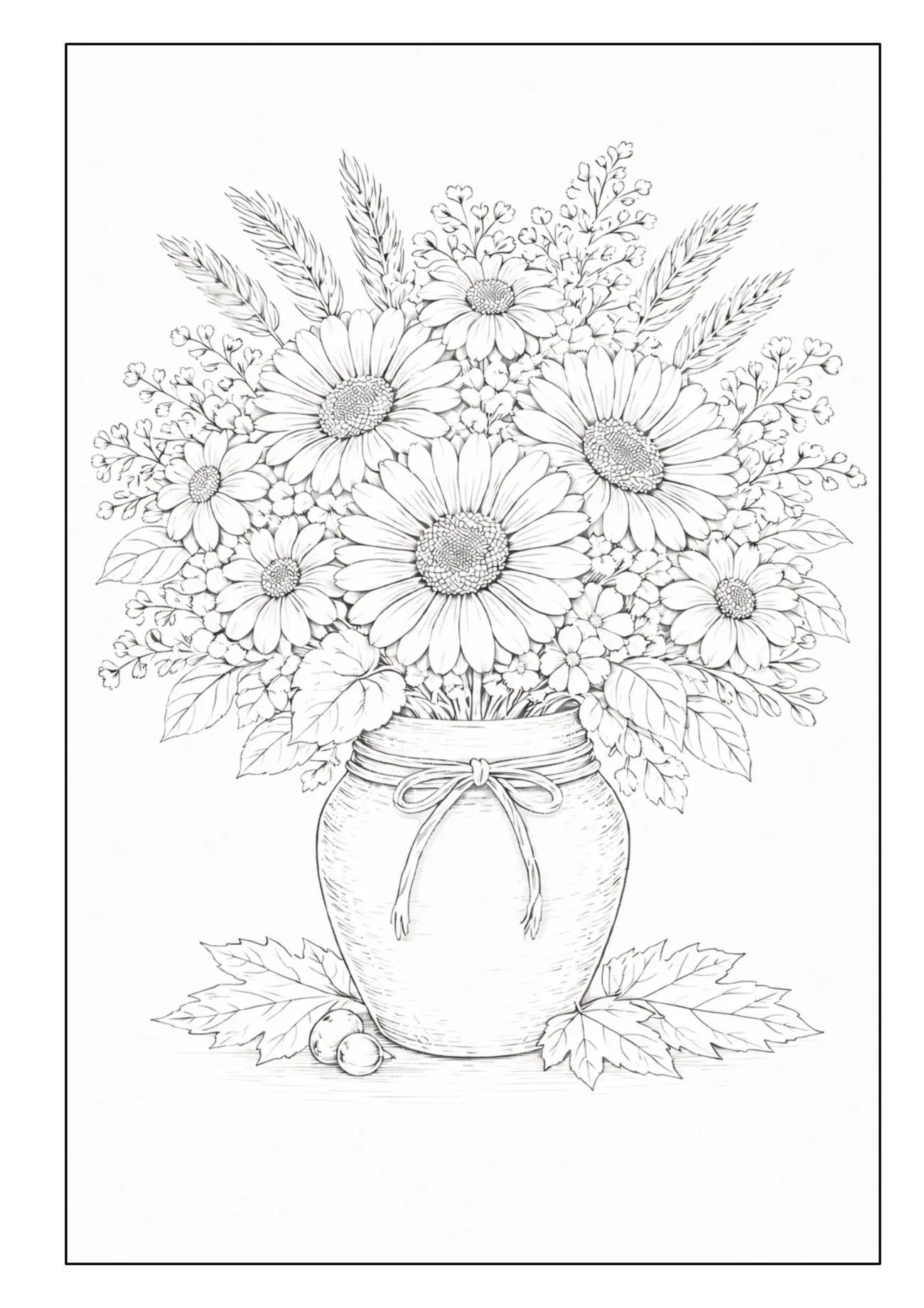 Bild: 9783986573010 | Blumensträuße - Blumen Malbuch für Erwachsene mit 50 schönen...