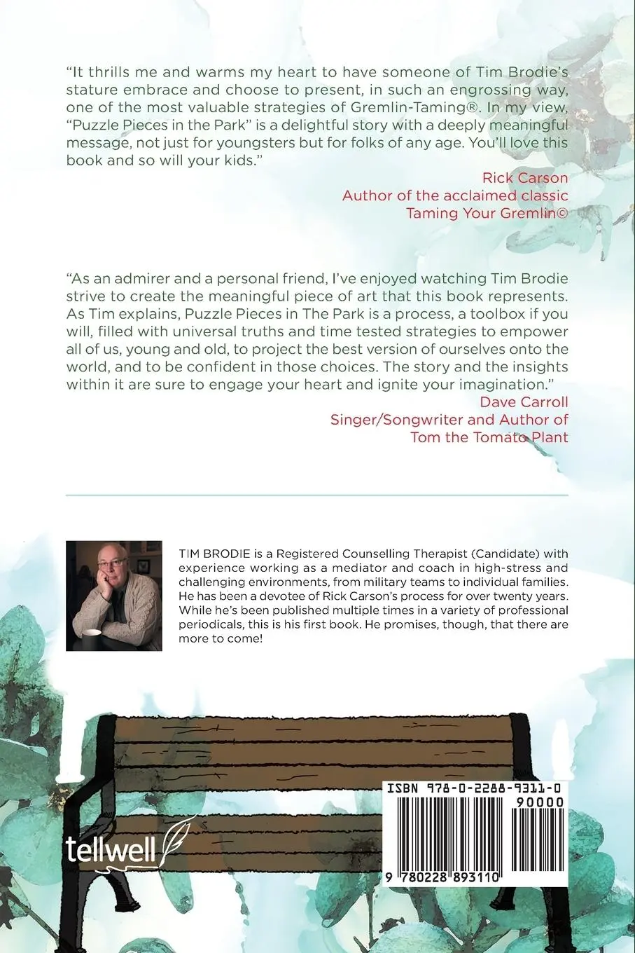 Rückseite: 9780228893110 | Puzzle Pieces in the Park | Helping kids in tough times | Tim Brodie