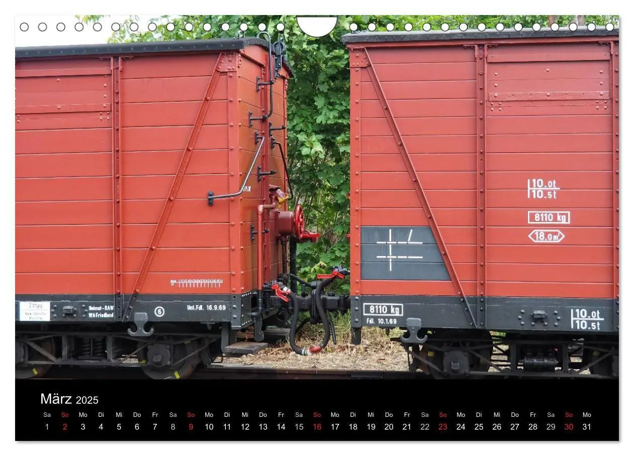 Bild: 9783435573110 | Ein Jahr mit der Schmalspurbahn aus Zittau (Wandkalender 2025 DIN...