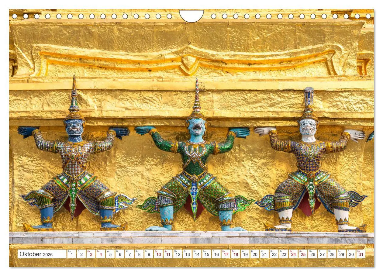 Bild: 9783457283110 | BANGKOK Hauptstadt von Thailand (Wandkalender 2026 DIN A4 quer),...