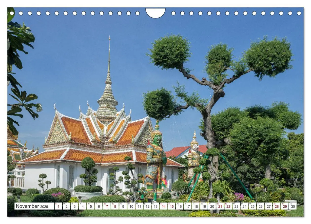 Bild: 9783457283110 | BANGKOK Hauptstadt von Thailand (Wandkalender 2026 DIN A4 quer),...