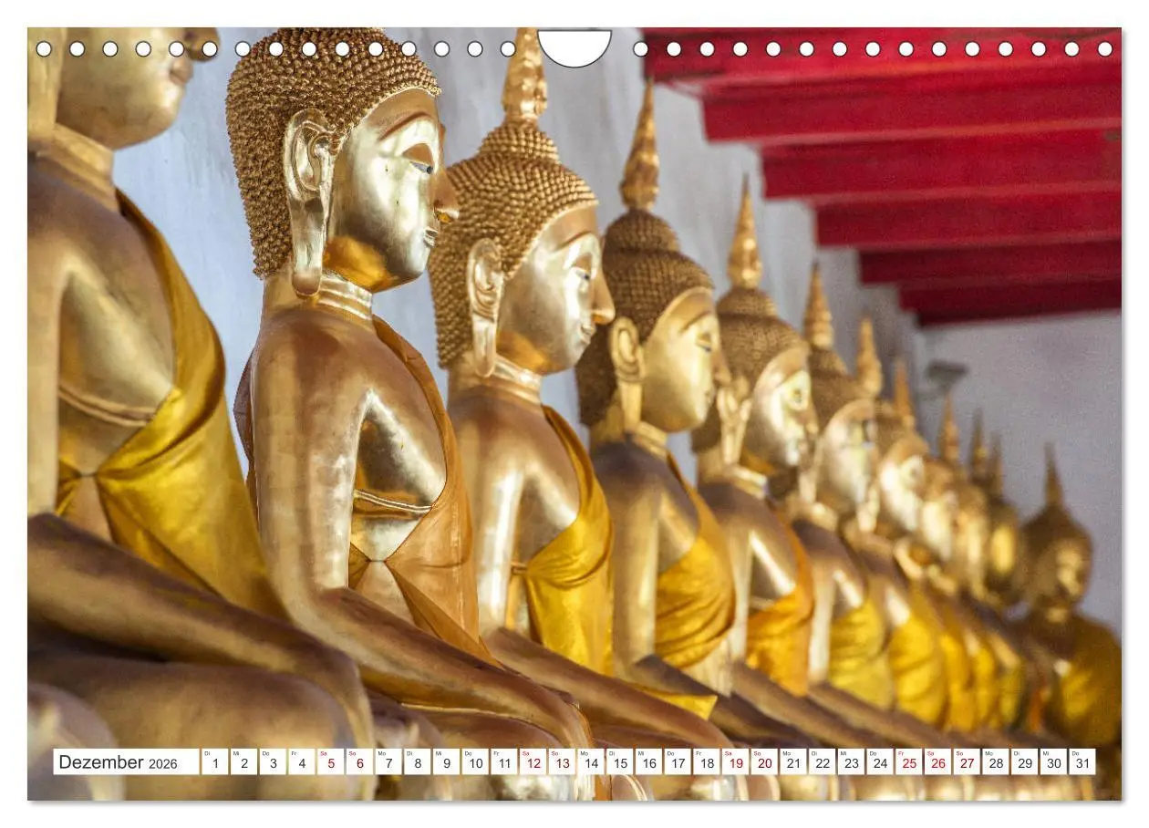 Bild: 9783457283110 | BANGKOK Hauptstadt von Thailand (Wandkalender 2026 DIN A4 quer),...