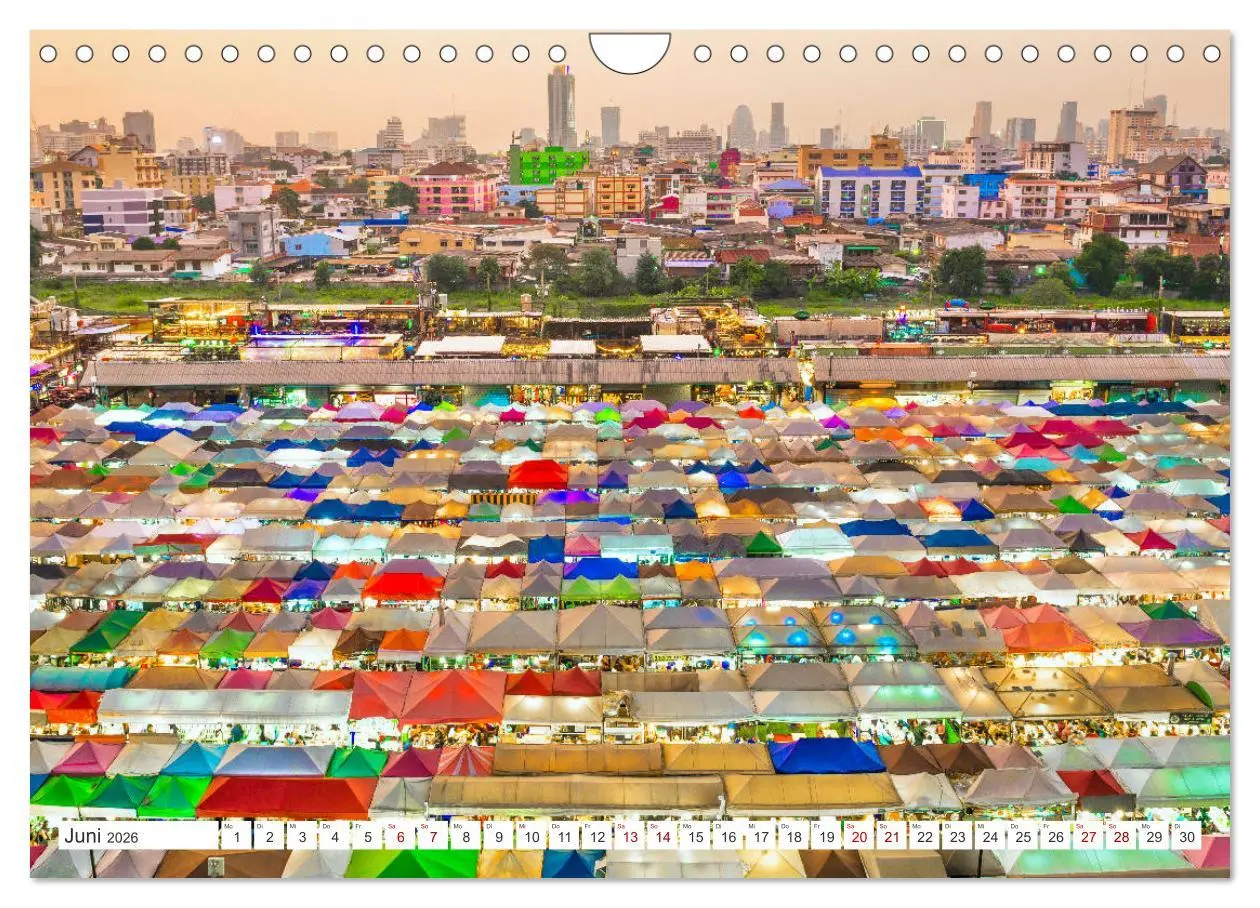 Bild: 9783457283110 | BANGKOK Hauptstadt von Thailand (Wandkalender 2026 DIN A4 quer),...