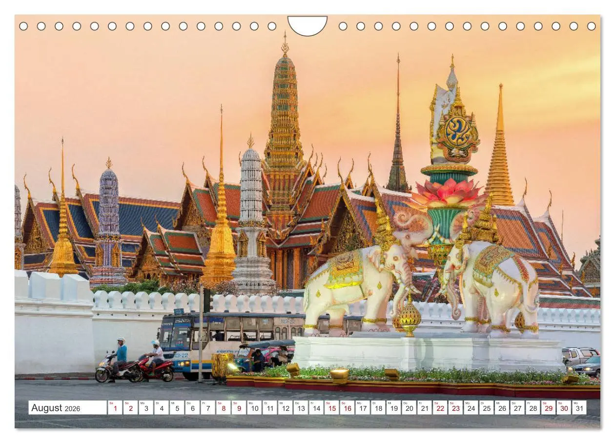 Bild: 9783457283110 | BANGKOK Hauptstadt von Thailand (Wandkalender 2026 DIN A4 quer),...