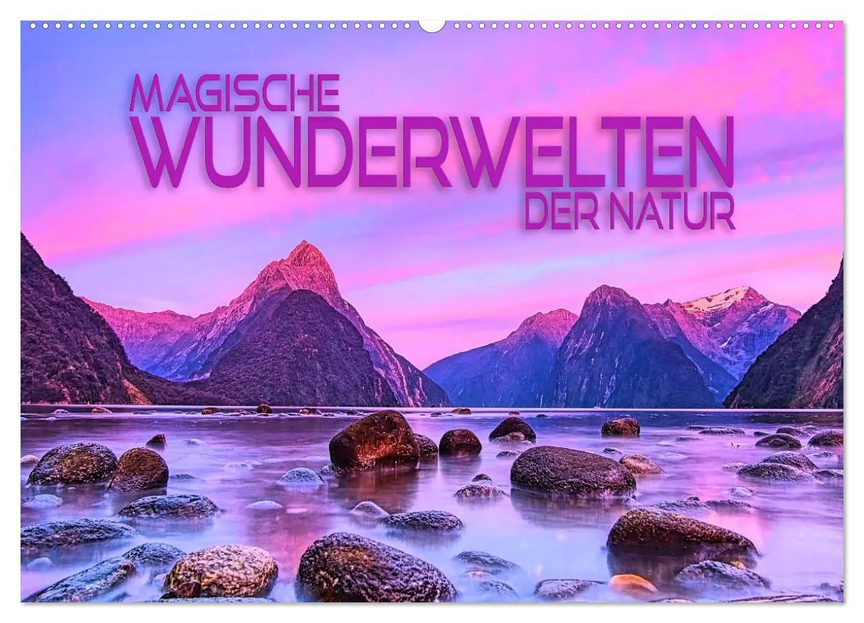 Cover: 9783457593110 | Magische Wunderwelten der Natur (Wandkalender 2026 DIN A2 quer),...