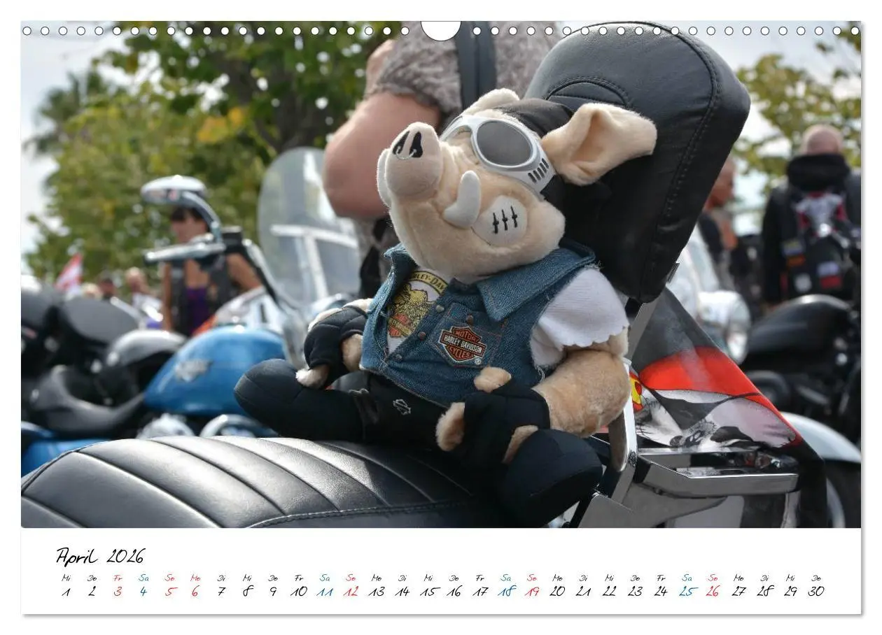 Bild: 9783457973110 | Harley Davidson - Details einer Legende (Wandkalender 2026 DIN A3...