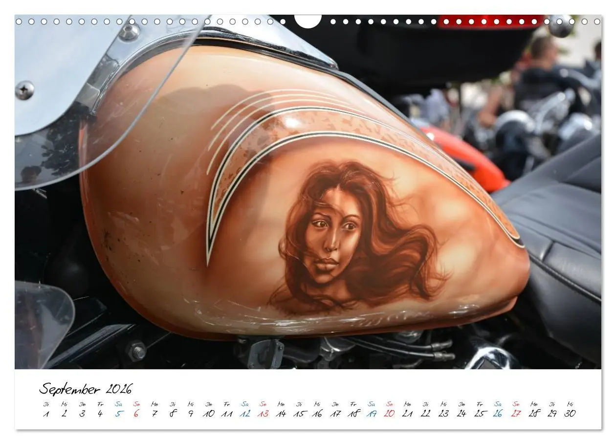 Bild: 9783457973110 | Harley Davidson - Details einer Legende (Wandkalender 2026 DIN A3...