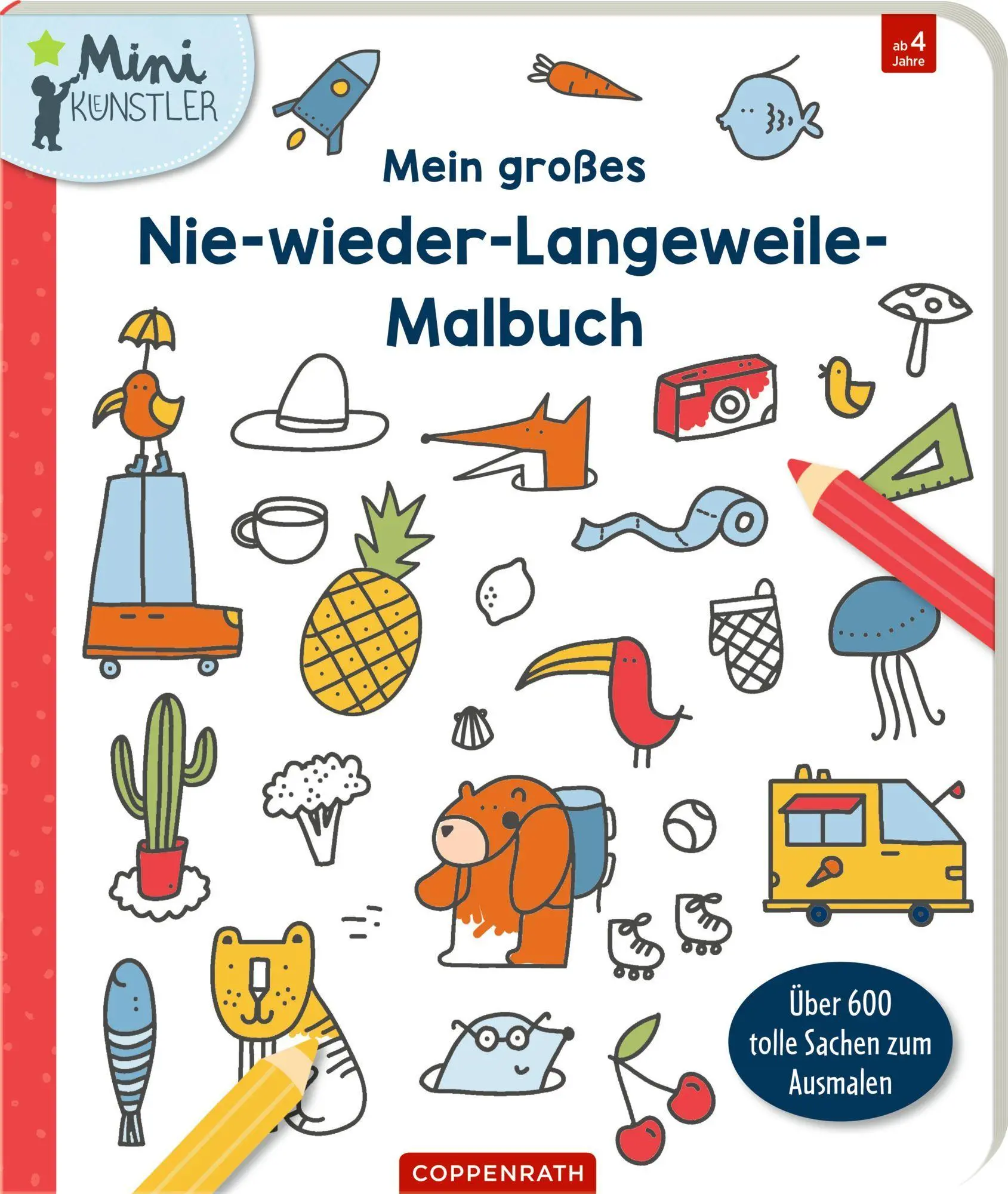 Cover: 9783649653110 | Mein großes Nie-wieder-Langeweile-Malbuch | Joana Jesus | Taschenbuch