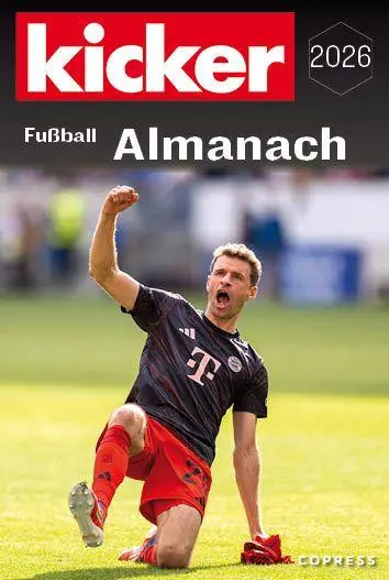 Cover: 9783767913110 | Kicker Fußball Almanach 2026 | Kicker Redaktion | Taschenbuch | 750 S. Cover: 9783767913110 | Kicker Fußball Almanach 2026 | Kicker Redaktion | Taschenbuch | 750 S.
