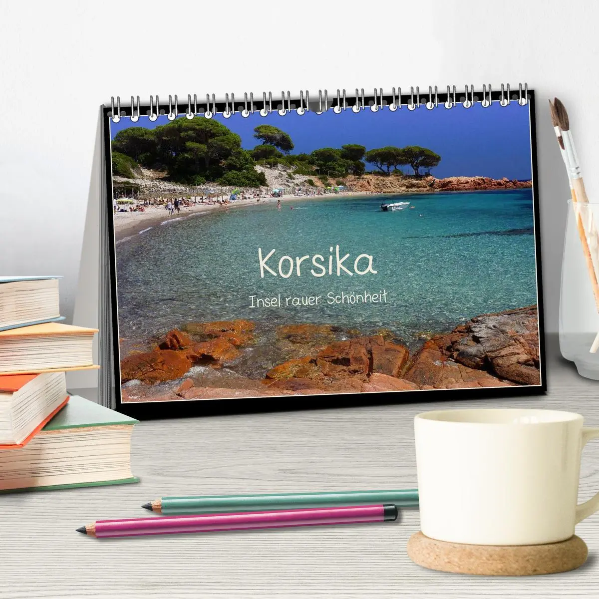 Bild: 9783457963210 | Korsika - Insel rauer Schönheit (Tischkalender 2026 DIN A5 quer),...