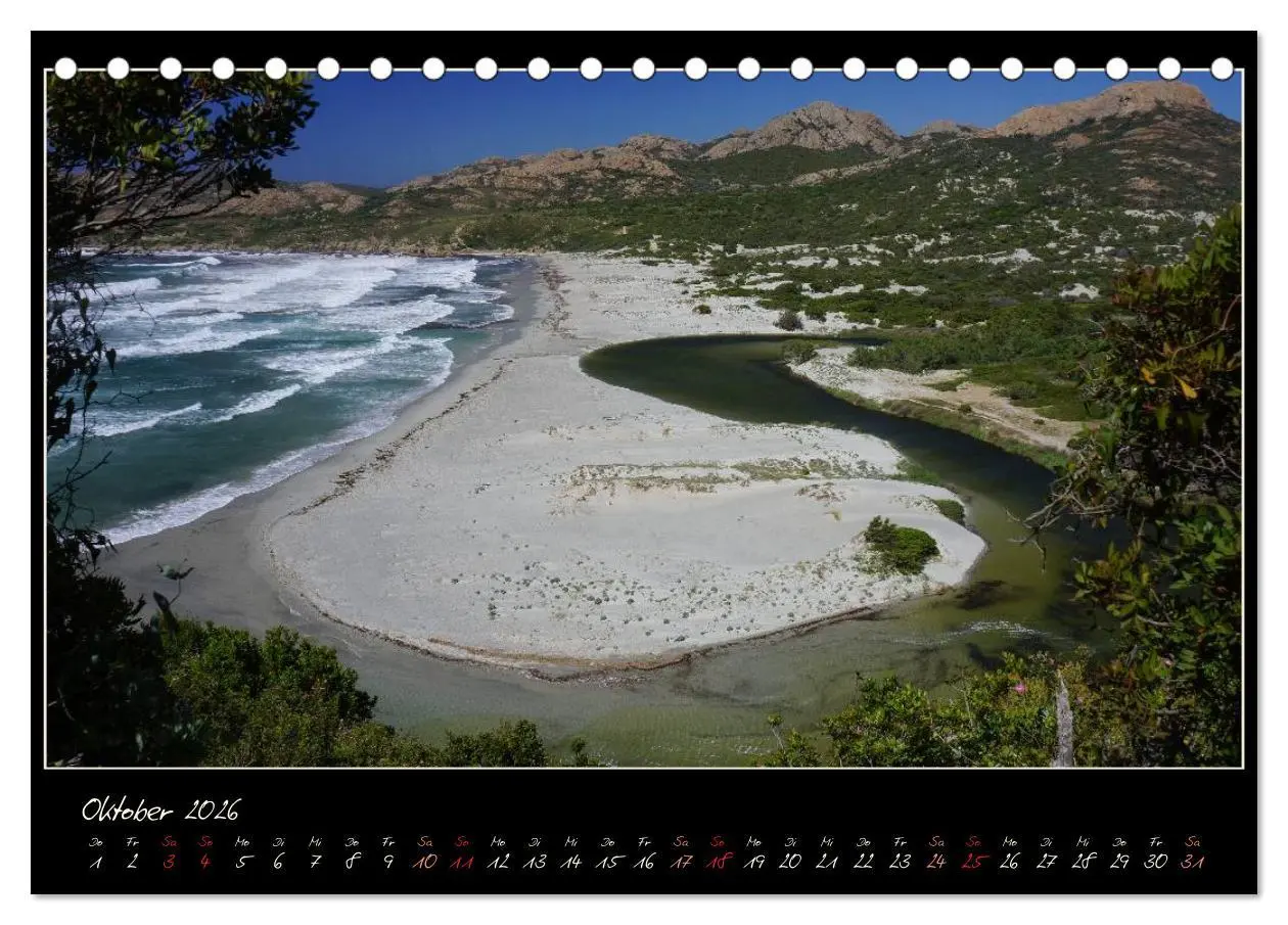 Bild: 9783457963210 | Korsika - Insel rauer Schönheit (Tischkalender 2026 DIN A5 quer),...