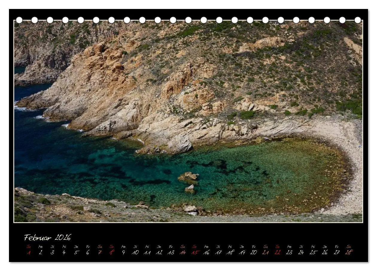 Bild: 9783457963210 | Korsika - Insel rauer Schönheit (Tischkalender 2026 DIN A5 quer),...